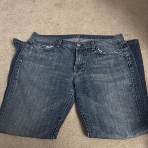 For all man kind men bootcut Jeans